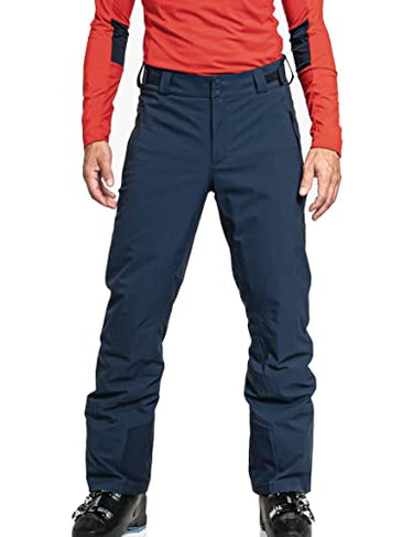 Schöffel Herren Weissach M, wasser- und winddichte Skihose, warme Schneehose mit Schneefang und Verstärkung gegen Skikantenschläge, navy blazer, 24 im Sale